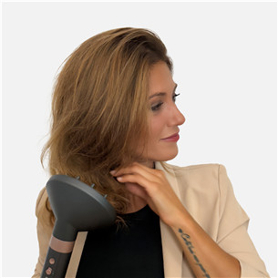 GA.MA Vibrance Uniq, 1500 Вт, темно-серый/розовый - Стайлер для волос