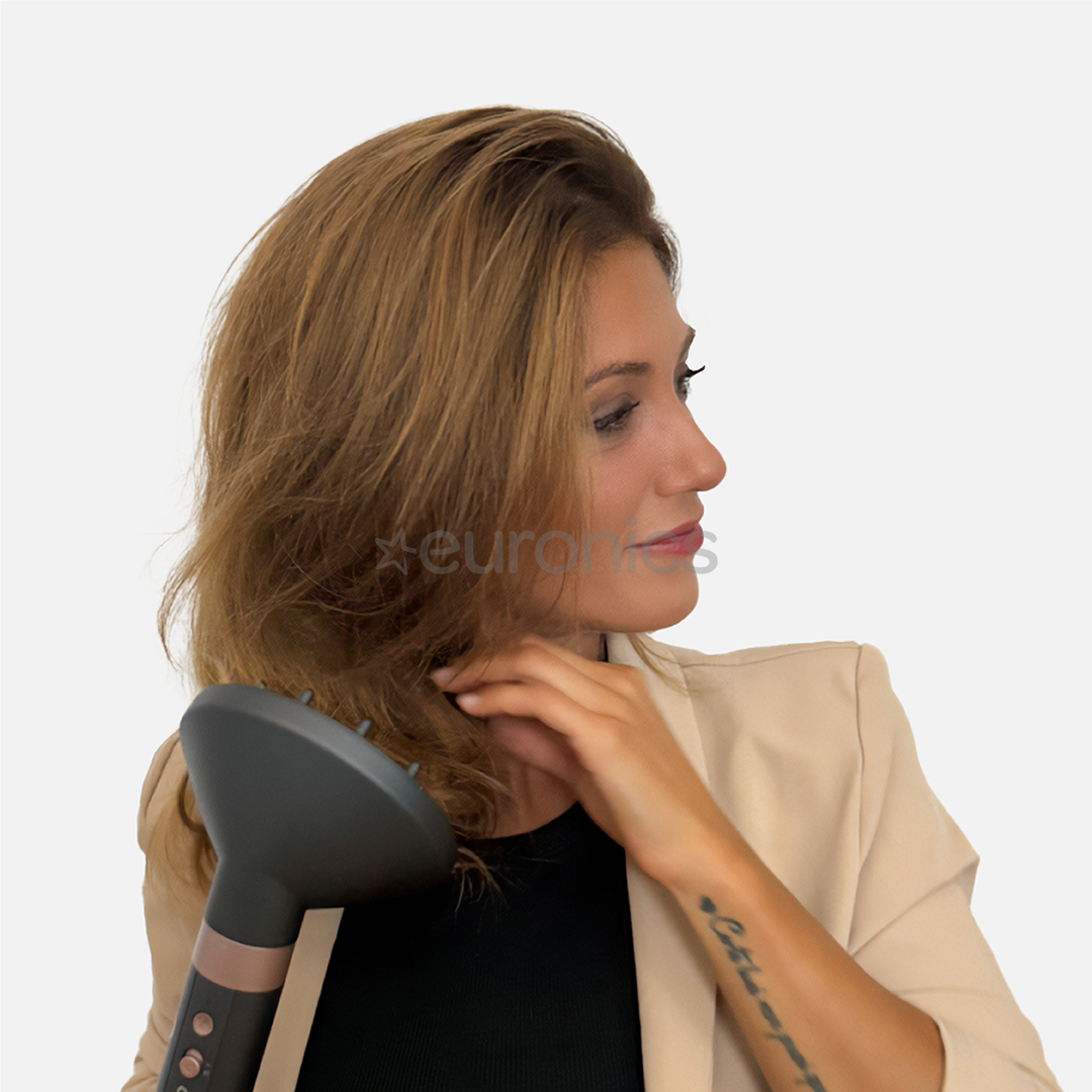 GA.MA Vibrance Uniq, 1500 W, tumehall/roosa - Juuste kujundamise seade