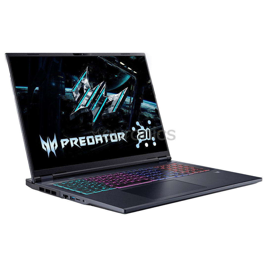 Acer Predator Helios Neo 18, 18'', WQXGA, 240 Hz, Ultra 7, 32 GB, 1 TB, RTX 5070, ENG, must - Sülearvuti