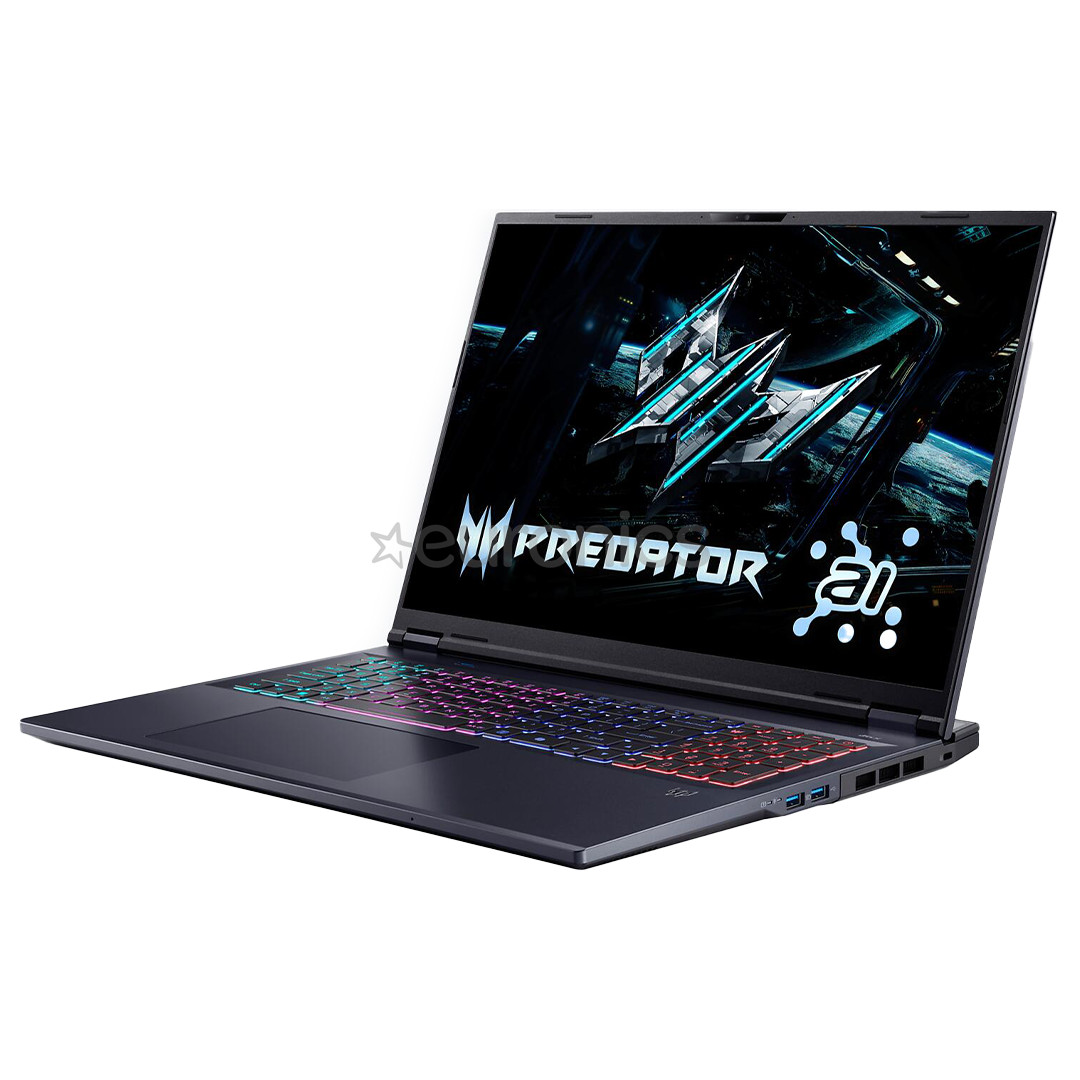 Acer Predator Helios Neo 18, 18'', WQXGA, 240 Hz, Ultra 7, 32 GB, 1 TB, RTX 5070, ENG, must - Sülearvuti