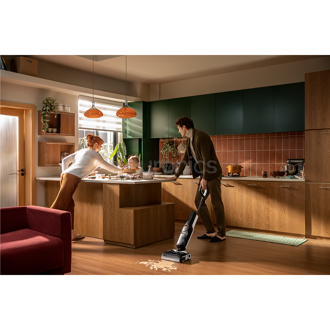 Roborock F25 ACE, märg- ja kuivpuhastus, must - Juhtmevaba tolmuimeja