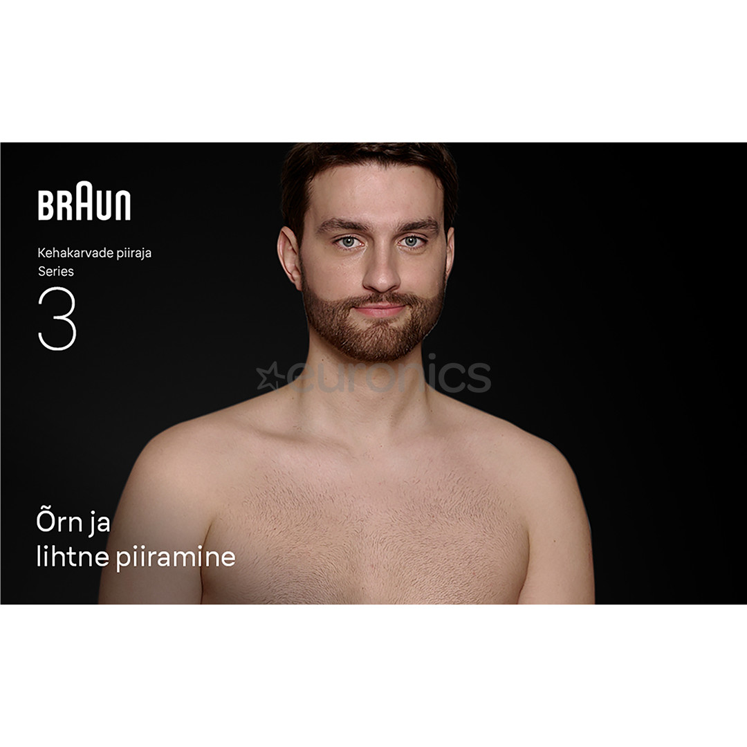 Braun Series 3, белый - Триммер
