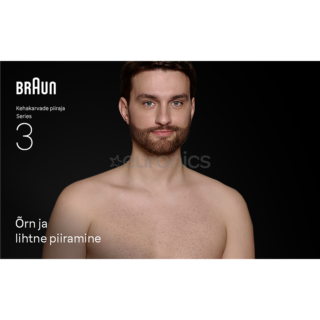 Braun Series 3, белый - Триммер