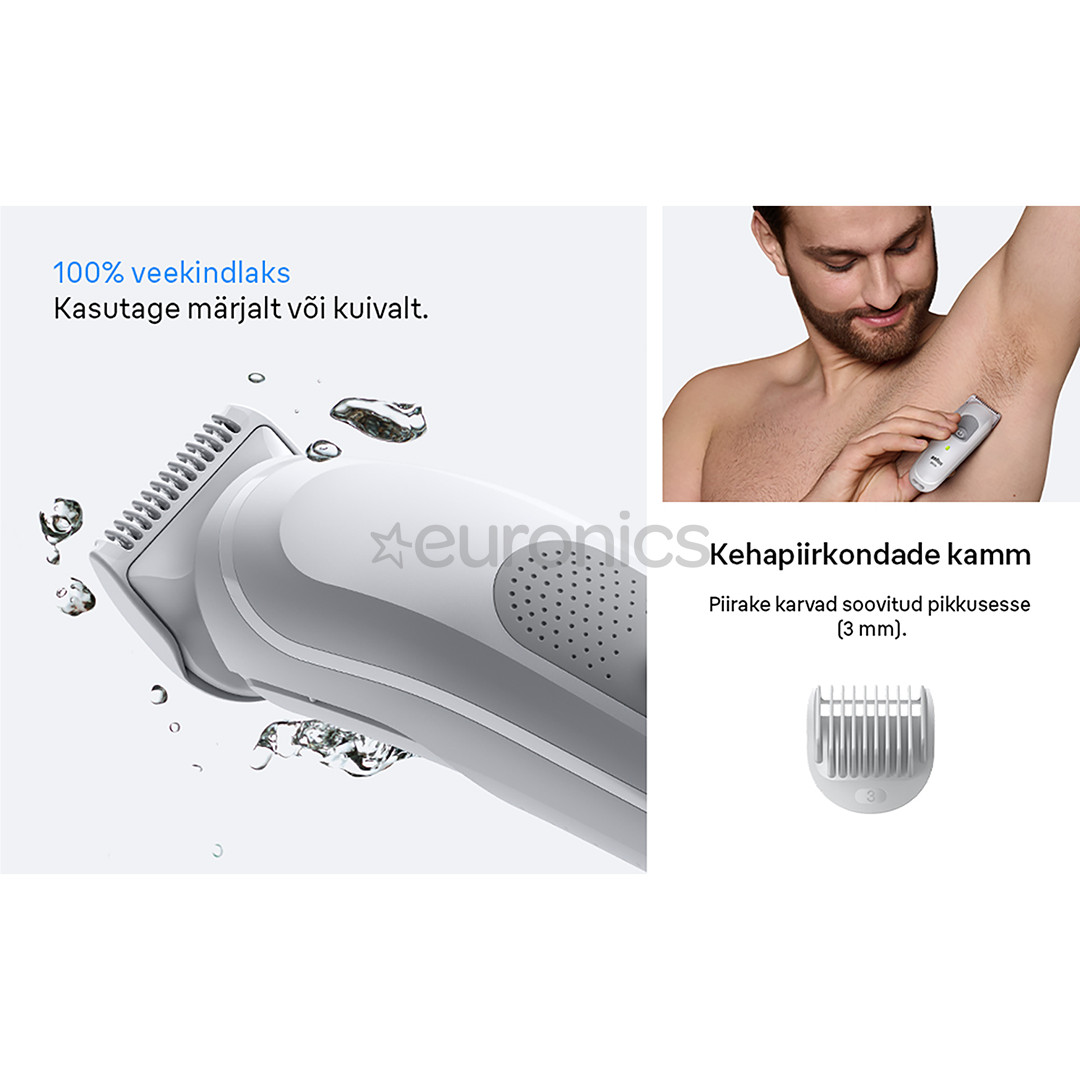 Braun Series 3, белый - Триммер