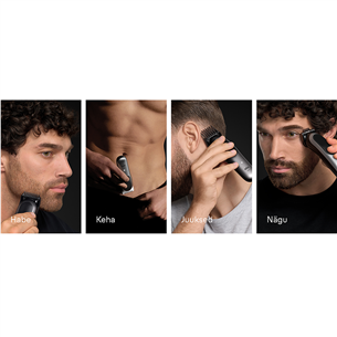 Braun Series 7, 11-in-1, dark blue - Grooming kit