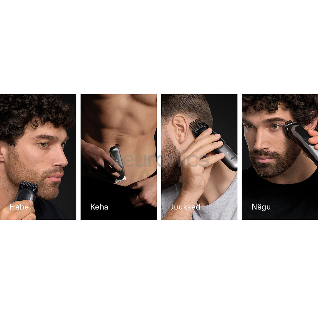 Braun Series 7, 11-in-1, dark blue - Grooming kit