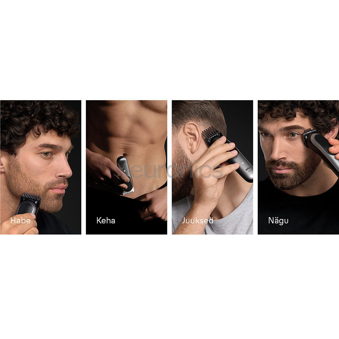 Braun Series 7, 11-in-1, dark blue - Grooming kit