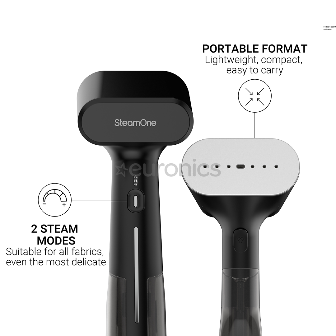 SteamOne Simon XL 2, 2000 W, black - Handheld steamer