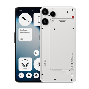 Nothing Phone (3a) lite, 8 GB, 128 GB, white - Smartphone A10400248