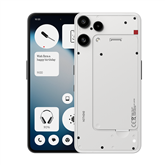 Nothing Phone (3a) lite, 8 GB, 128 GB, white - Smartphone