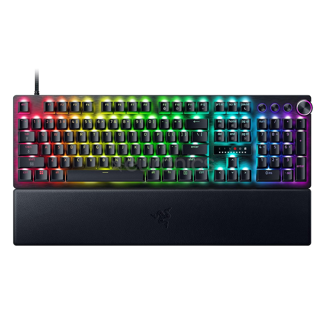 Razer Huntsman V3 Pro 8 KHz, US, must - Klaviatuur