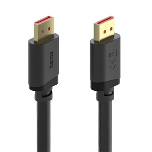 Hama DisplayPort Cable, 16K UHD, 2 m, must - Kaabel
