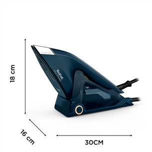 Tefal Duo Power, 2-in-1, 1700 Вт, темно-синий - Паровой утюг и отпариватель для одежды