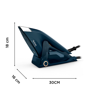 Tefal Duo Power, 2-in-1, 1700 Вт, темно-синий - Паровой утюг и отпариватель для одежды