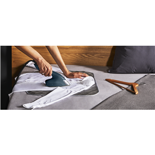 Tefal Duo Power, 2-in-1, 1700 Вт, темно-синий - Паровой утюг и отпариватель для одежды