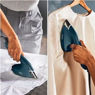 Tefal Duo Power, 2-in-1, 1700 Вт, темно-синий - Паровой утюг и отпариватель для одежды