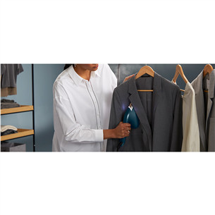 Tefal Duo Power, 2-in-1, 1700 Вт, темно-синий - Паровой утюг и отпариватель для одежды