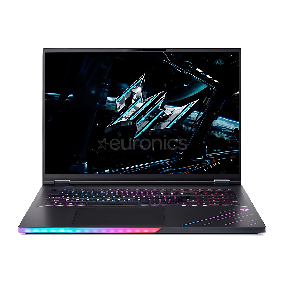 Acer Predator Helios Neo 18 AI, 18'', WQXGA, Mini-LED, 250 Hz, Ultra 9, 32 GB, 2 TB, RTX 5080, ENG, abyssal black - Notebook NH.QVYEL.004