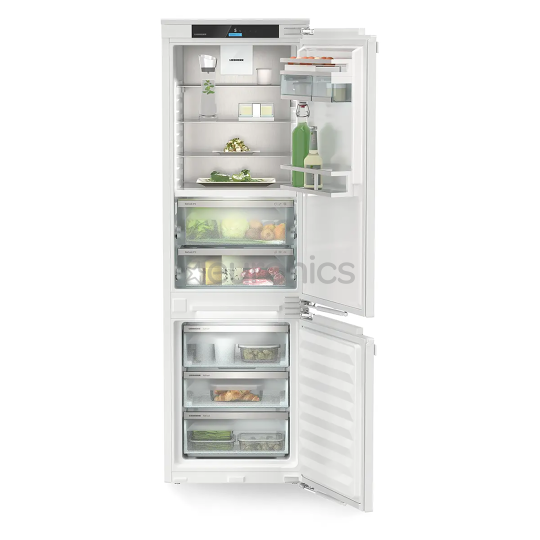 Liebherr Prime BioFresh NoFrost, 245 л, высота 177 см - Интегрируемый холодильник