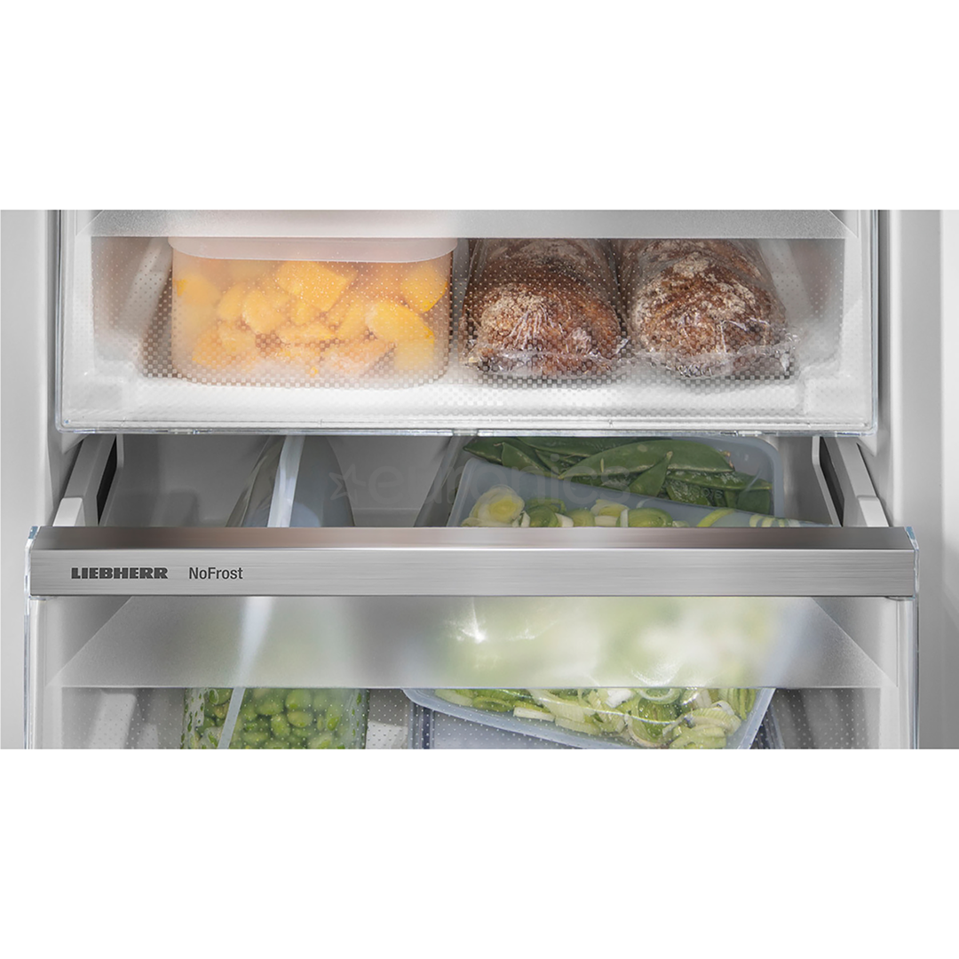 Liebherr Prime BioFresh NoFrost, 245 л, высота 177 см - Интегрируемый холодильник