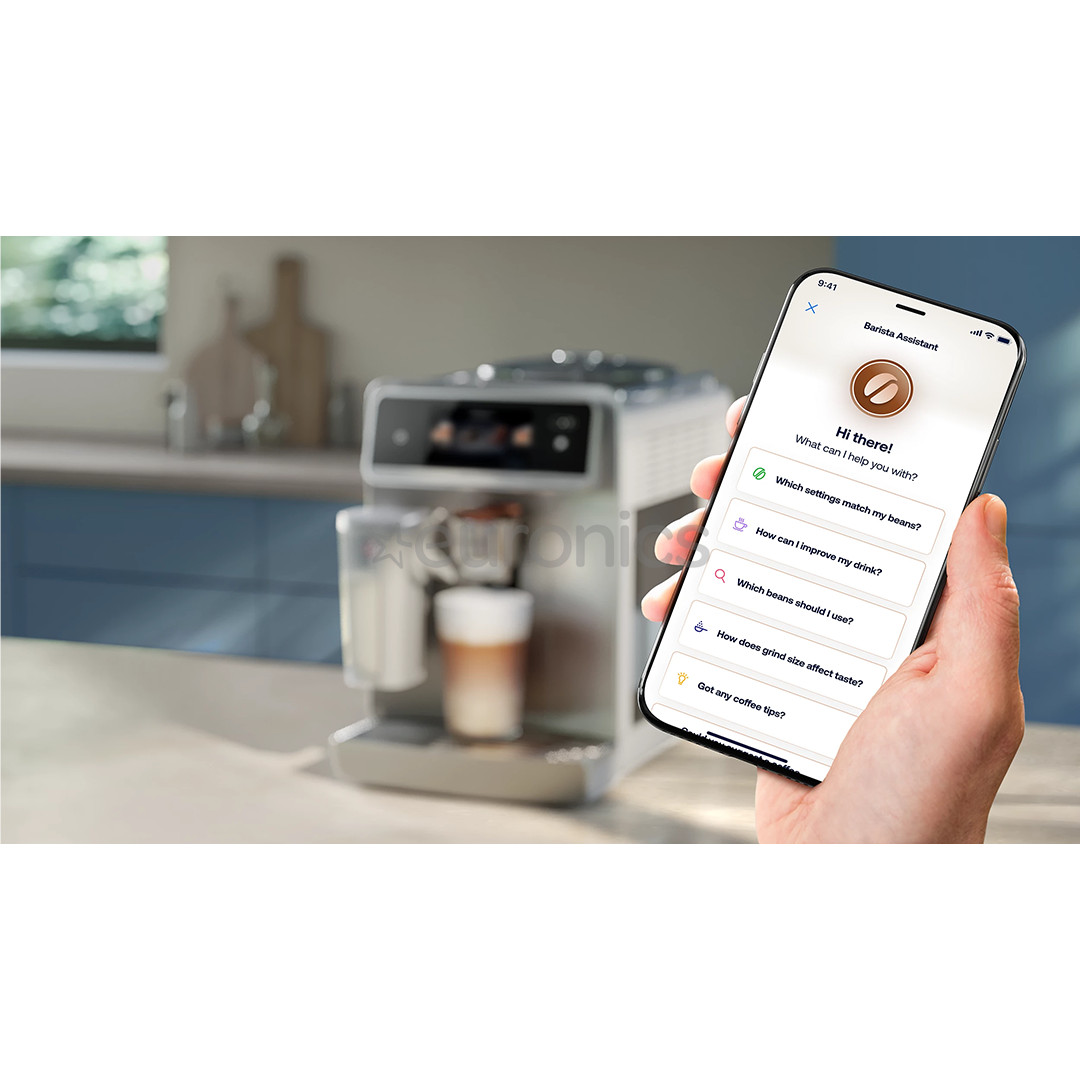Philips Café Aromis 8000 Seeria, hõbedane - Espressomasin