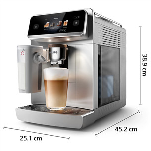 Philips Café Aromis 8000 Seeria, hõbedane - Espressomasin