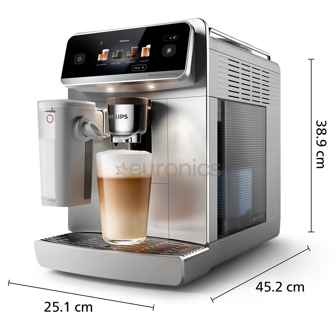 Philips Café Aromis 8000 Seeria, hõbedane - Espressomasin