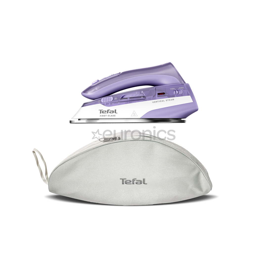 Tefal First Class, 1000 W, lilla/valge - Reisitriikraud