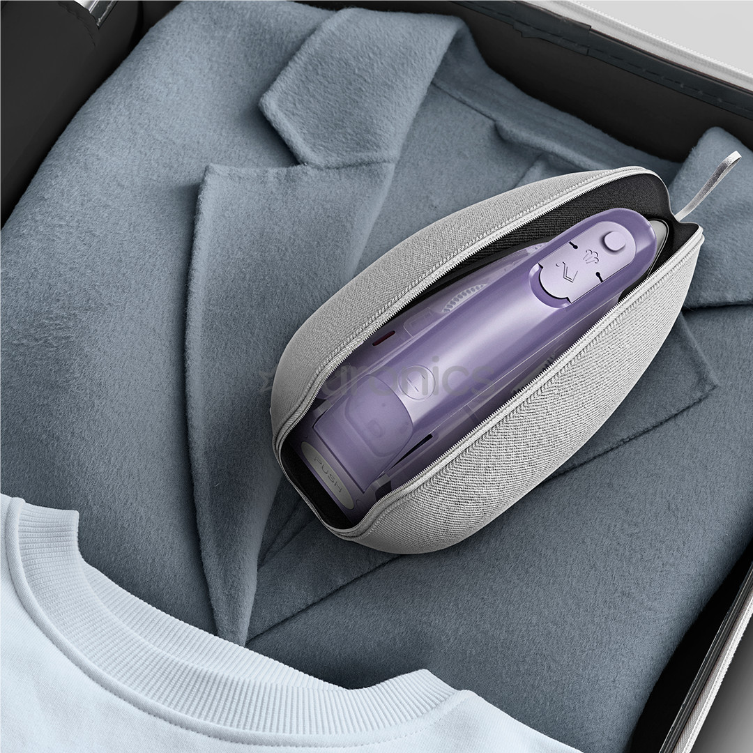 Tefal First Class, 1000 Вт, сиреневый/белый - Дорожный утюг