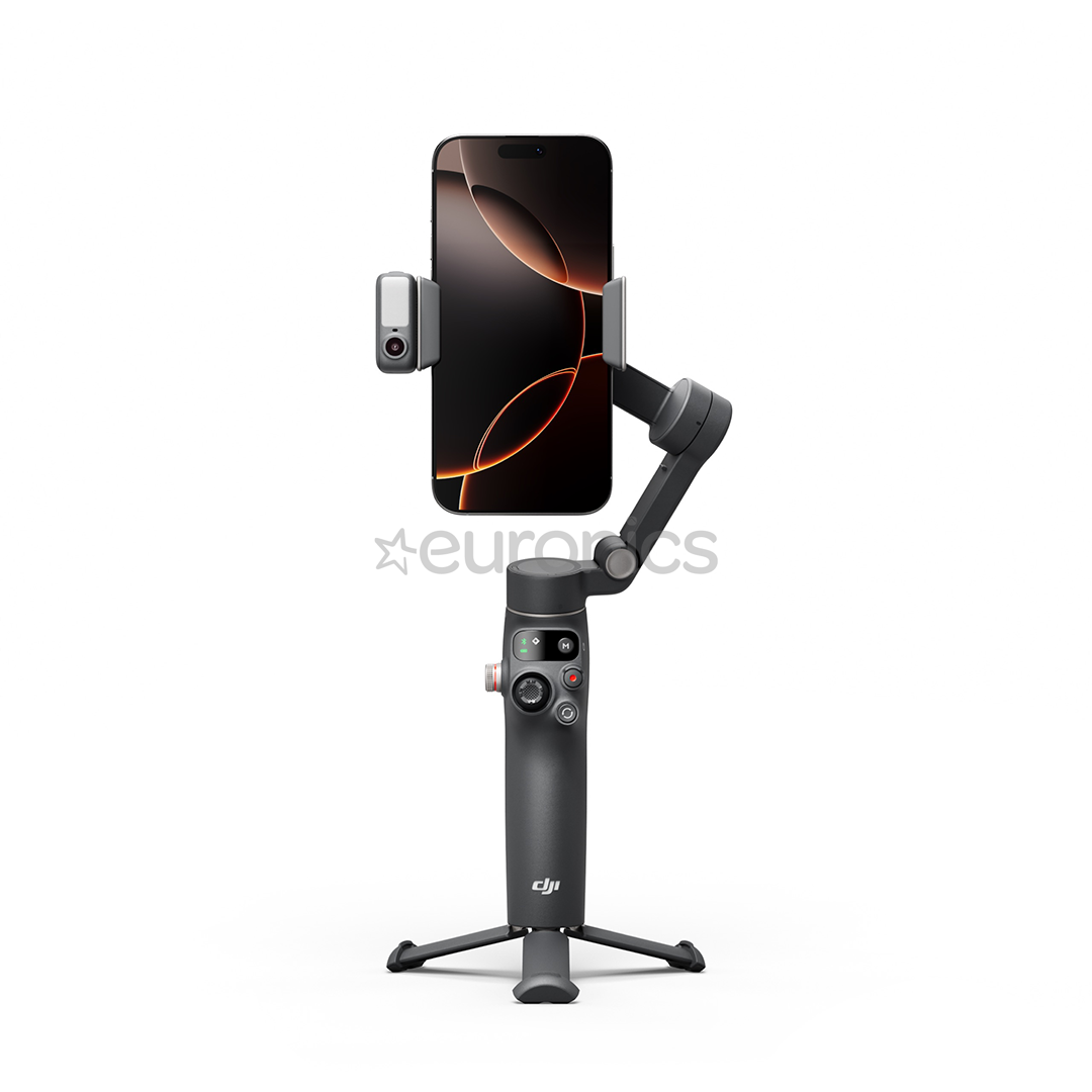Dji Osmo Mobile 8, must - Telefoni statiiv