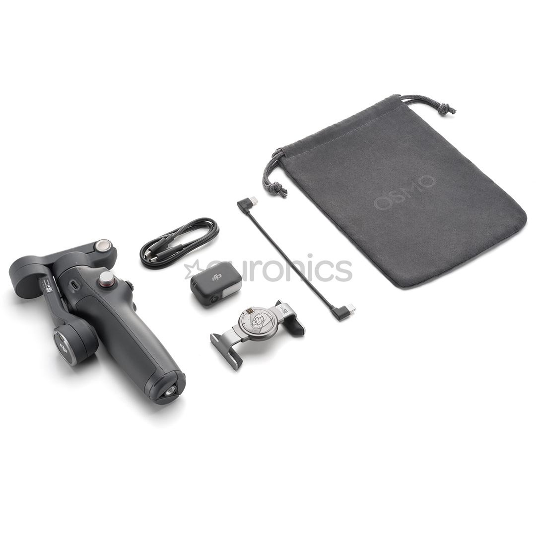 Dji Osmo Mobile 8, must - Telefoni statiiv