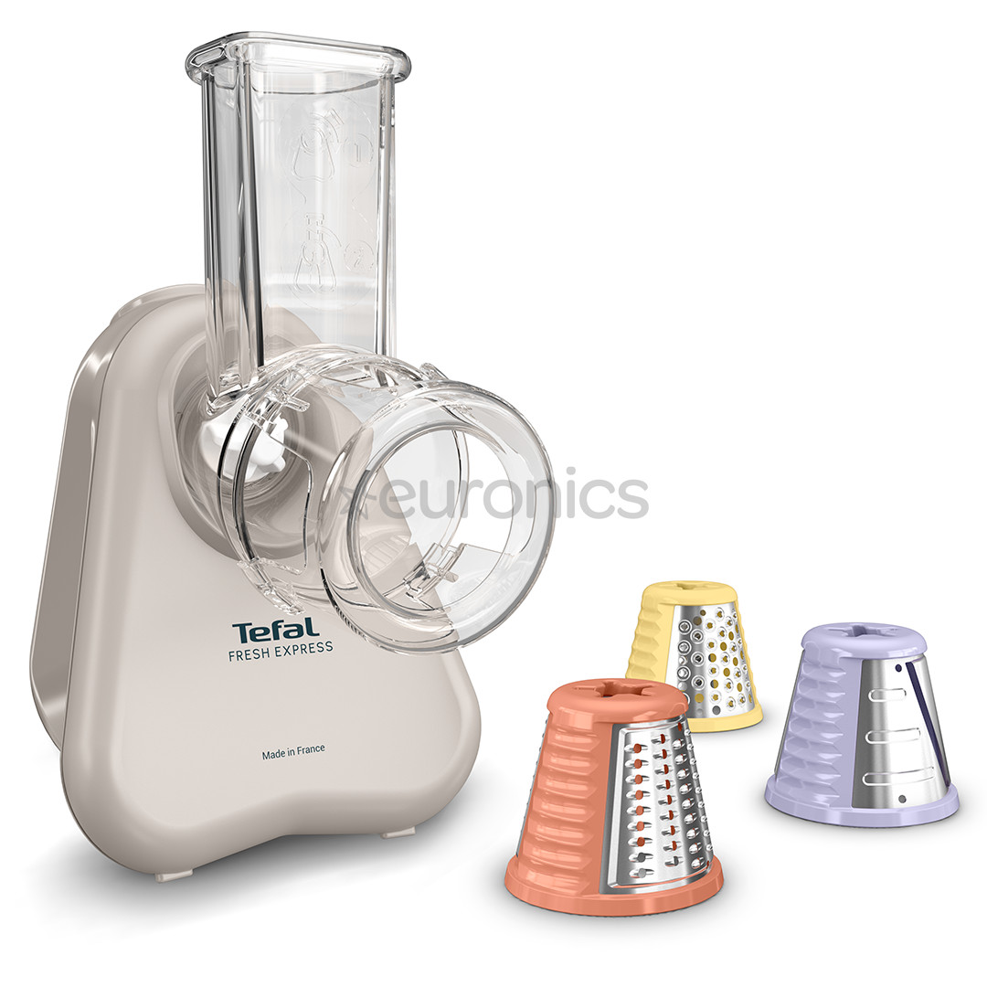 Tefal Fresh Express, light grey - Electric vegetable shredder
