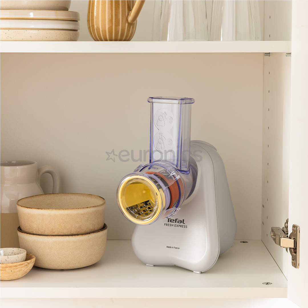 Tefal Fresh Express, light grey - Electric vegetable shredder