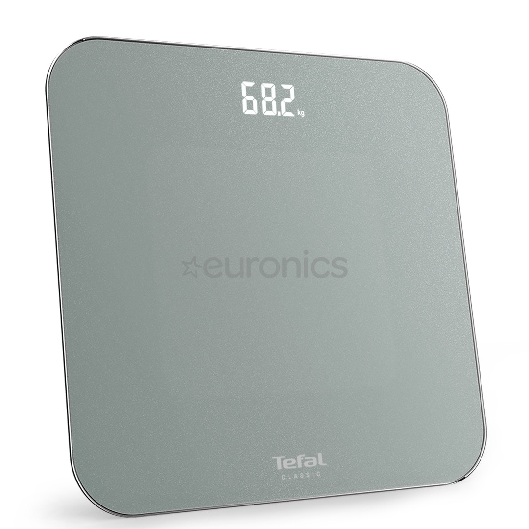 Tefal Classic, Eucalyptus Metal - Bathroom scale