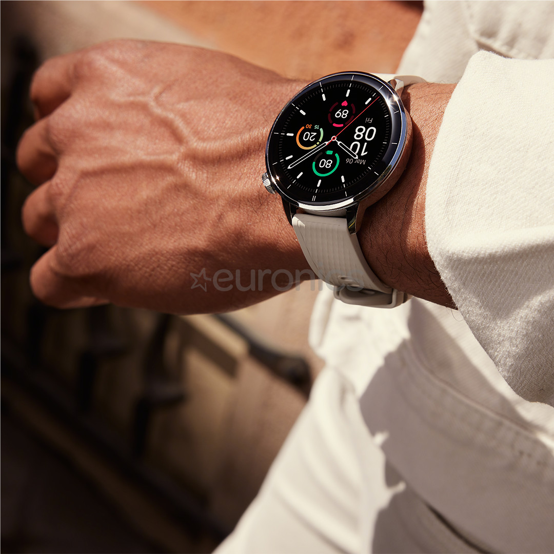 OnePlus Watch 3, 43 мм, серебристый - Смарт-часы