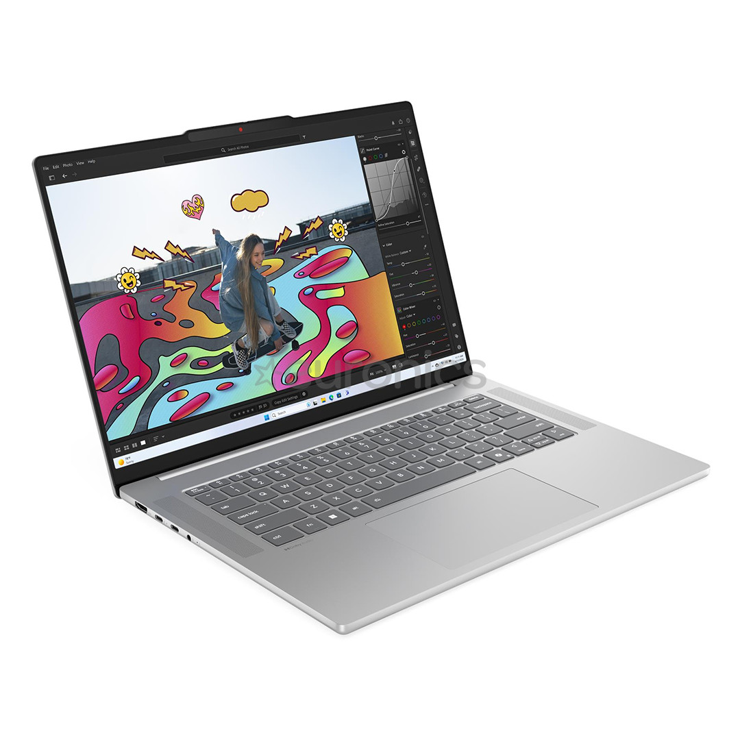Lenovo IdeaPad Slim 5 Gen 10, 15,1'', WQXGA, OLED, 165 Hz, Ryzen 5, 16 GB, 512 GB, SWE, cloud grey - Notebook