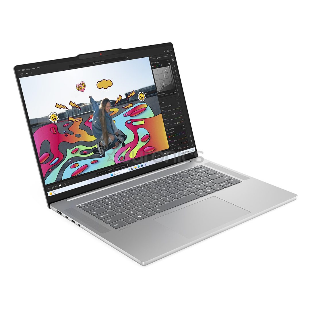 Lenovo IdeaPad Slim 5 Gen 10, 15,1'', WQXGA, OLED, 165 Гц, Ryzen 5, 16 ГБ, 512 ГБ, SWE, серый - Ноутбук