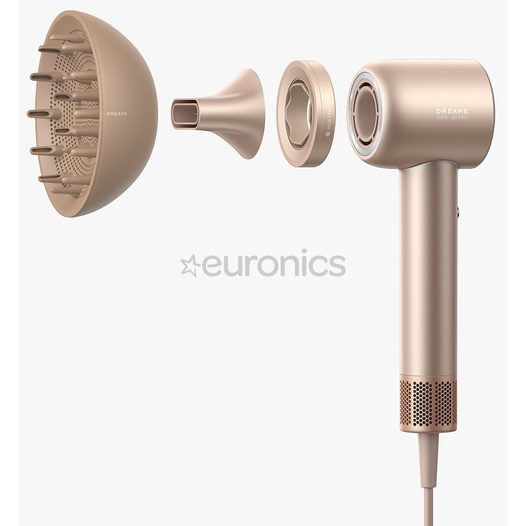 Dreame Hair Glory Mix, 1600 W, kuldne - Föön