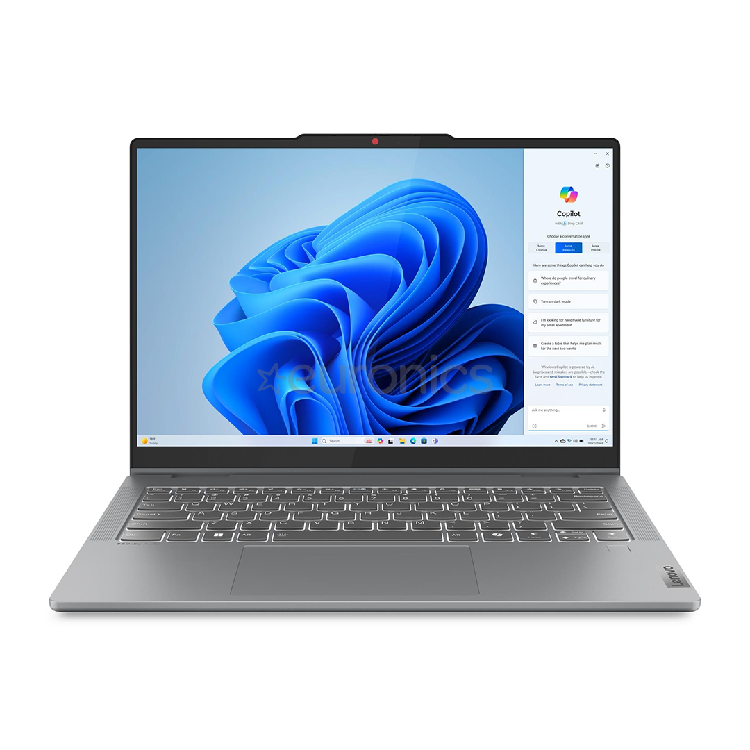 Lenovo IdeaPad 5 2-in-1 Gen 9, 14'', WUXGA, OLED, i5, 16 GB, 512 GB, ENG, luna grey - Notebook