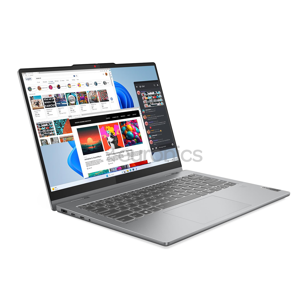 Lenovo IdeaPad 5 2-in-1 Gen 9, 14'', WUXGA, OLED, i5, 16 GB, 512 GB, ENG, luna grey - Notebook