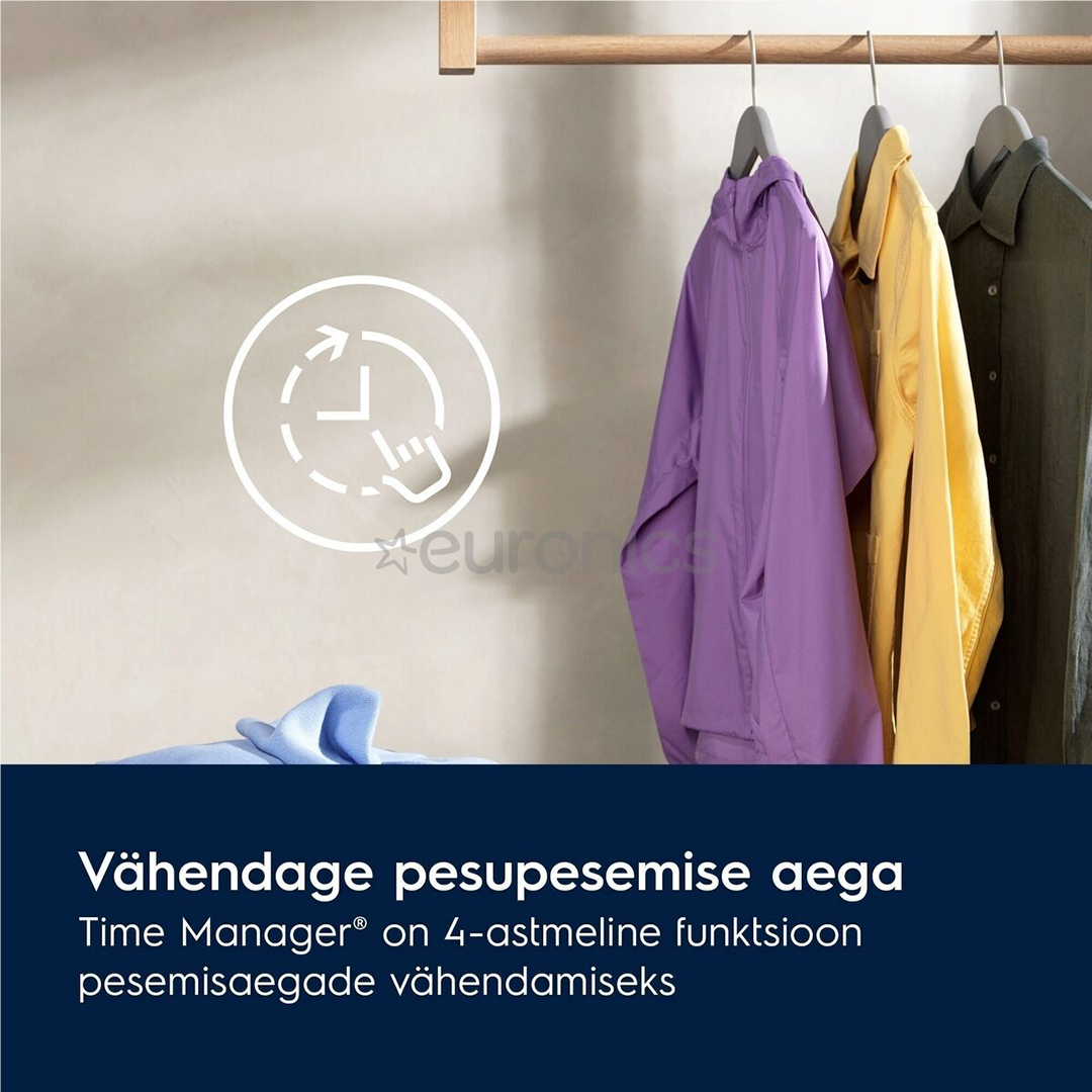 Electrolux 600-seeria SensiCare, 7 kg, sügavus 44.9 cm, 1000 p/min - Eestlaetav pesumasin