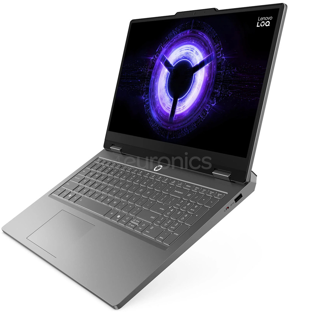 Lenovo LOQ Essential 15IRX11, 15,6'', Full HD, 144 Hz, i5, 16 GB, 512 GB, RTX 5060, ENG, luna grey - Notebook