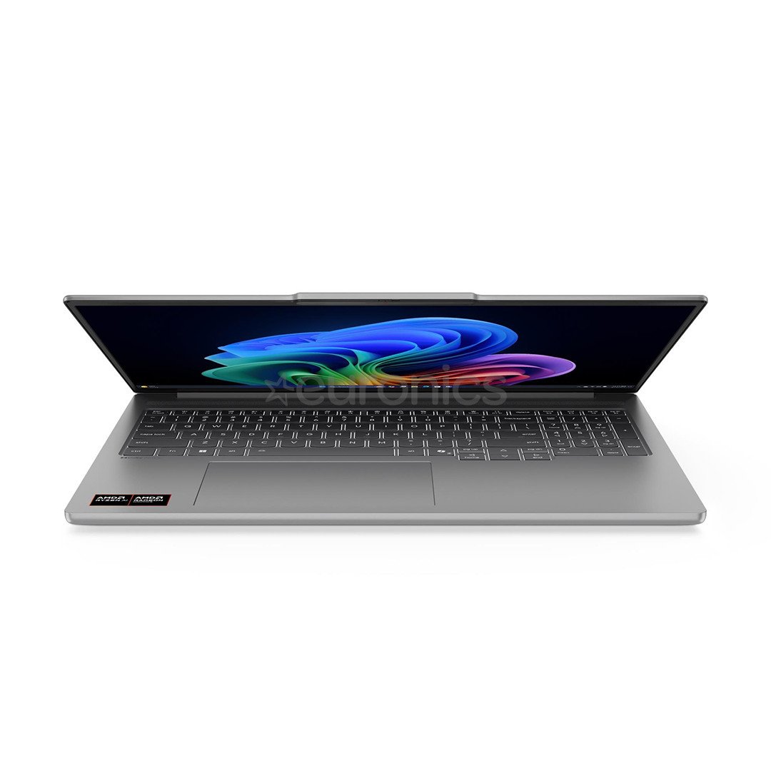 Lenovo IdeaPad Pro 5 Gen 10, 16'', 2.8K, OLED, 120 Гц, Ryzen AI 5, 24 ГБ, 512 ГБ, ENG, серый - Ноутбук
