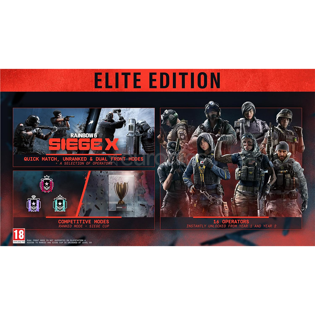 Tom Clancy's Rainbow Six Siege X Elite Edition, PlayStation 5 - Game