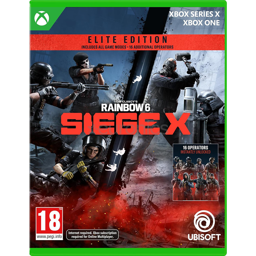 Tom Clancy's Rainbow Six Siege X Elite Edition, Xbox Series X - Mäng