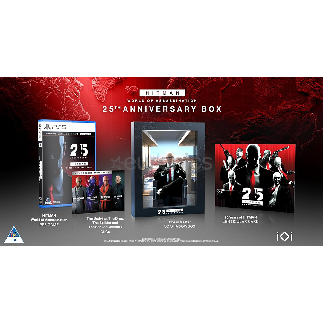 Hitman World of Assassination 25th Anniversary, PlayStation 5 - Game