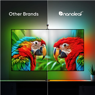 Nanoleaf 4D v2 Screen Mirror + Lightstrip Kit, kuni 65'' - Valgustuskomplekt