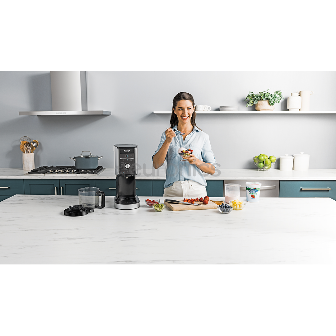 Ninja CREAMi Deluxe, 10-in1, black/silver - Ice cream maker