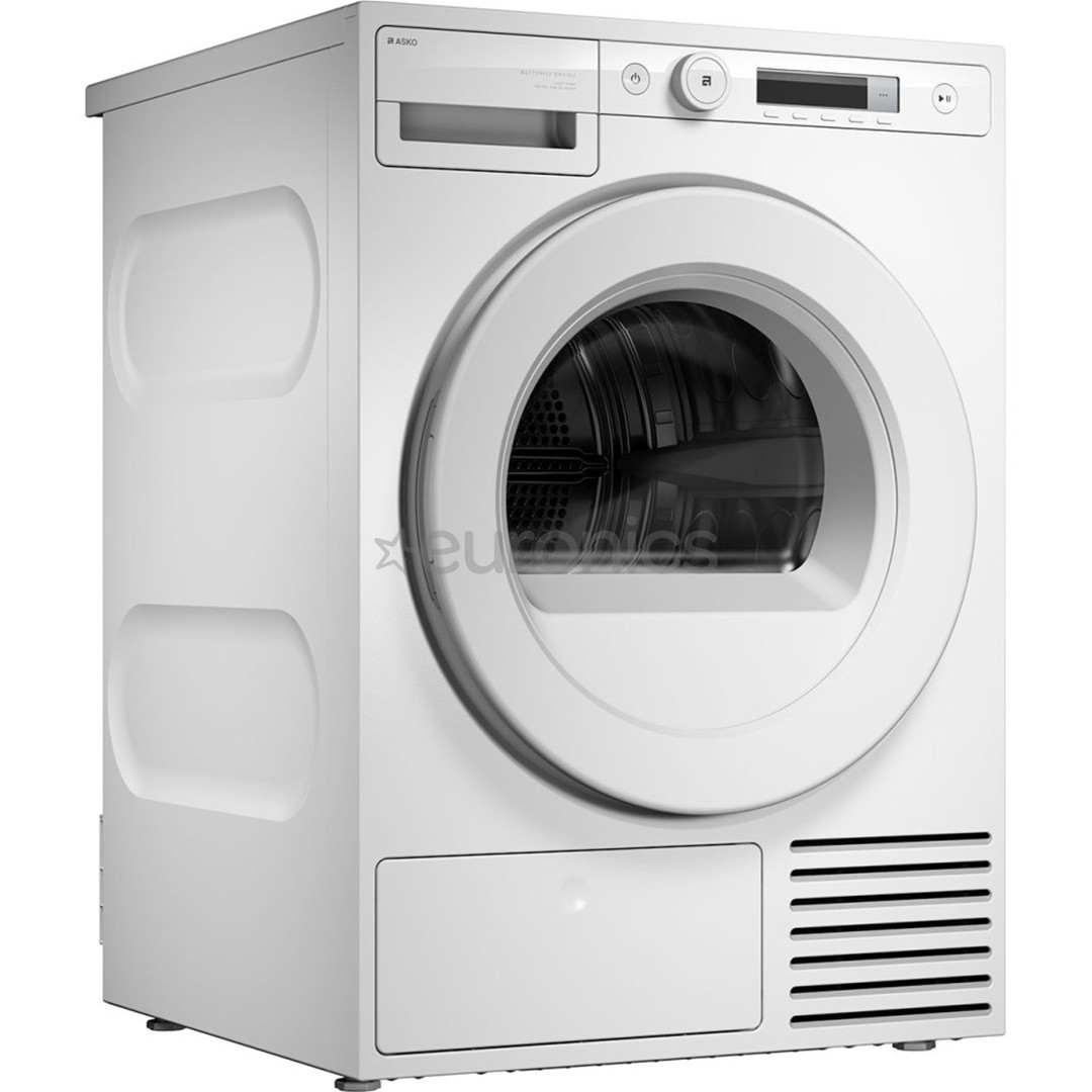 Asko, 8 kg, depth 63 cm - Clothes dryer
