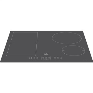 Beko IndyFlex, width 60 cm, dark grey - Built-in induction hob